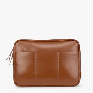 Luka 14 Padded Laptop Sleeve in Vegan Leather