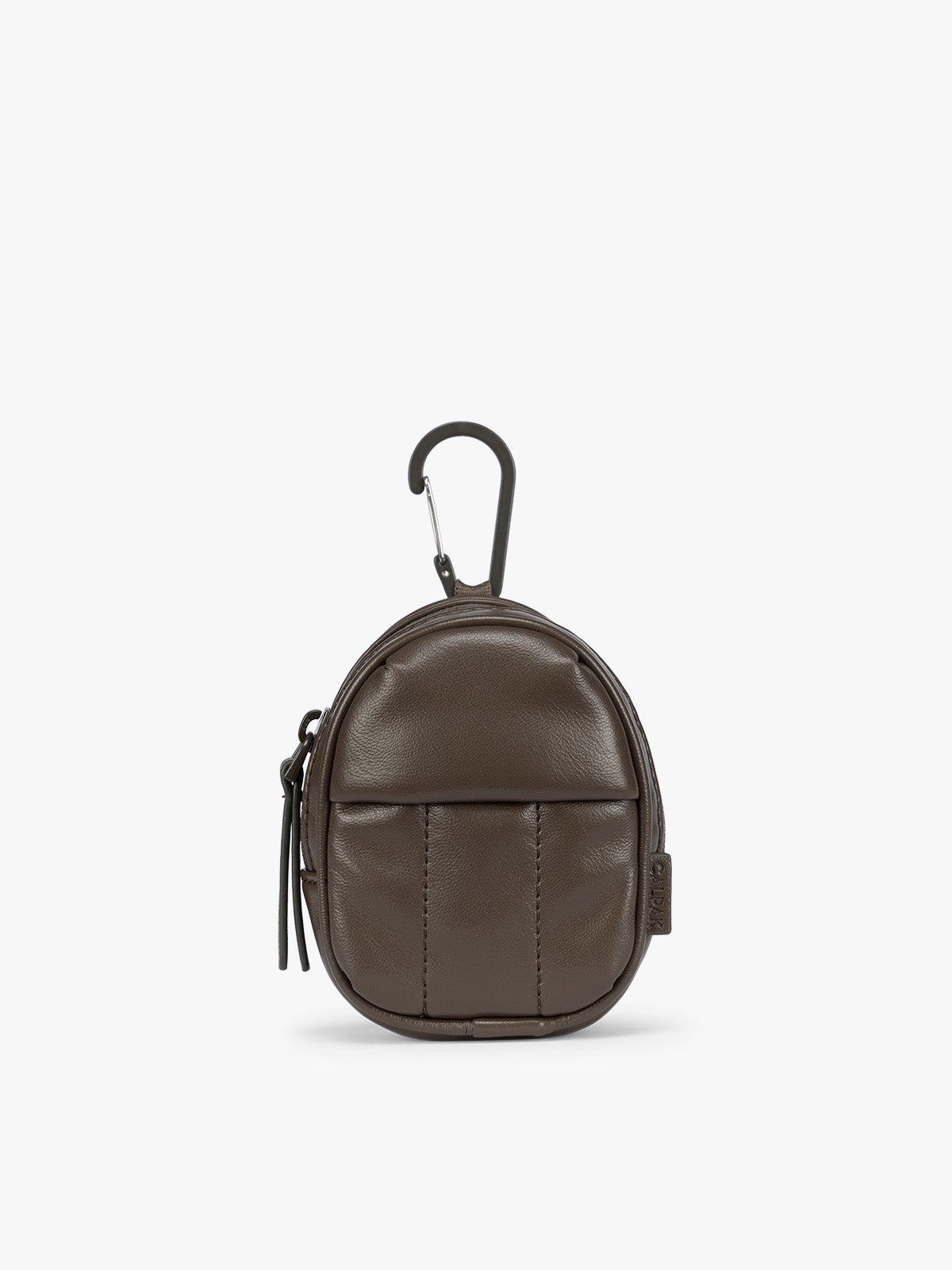 Luka Backpack Zip Bag Charm in Vegan Leather - Image 7