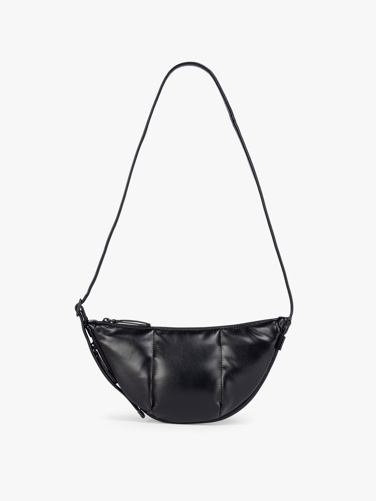 Luka Crescent Bag in Vegan Leather - Image 13