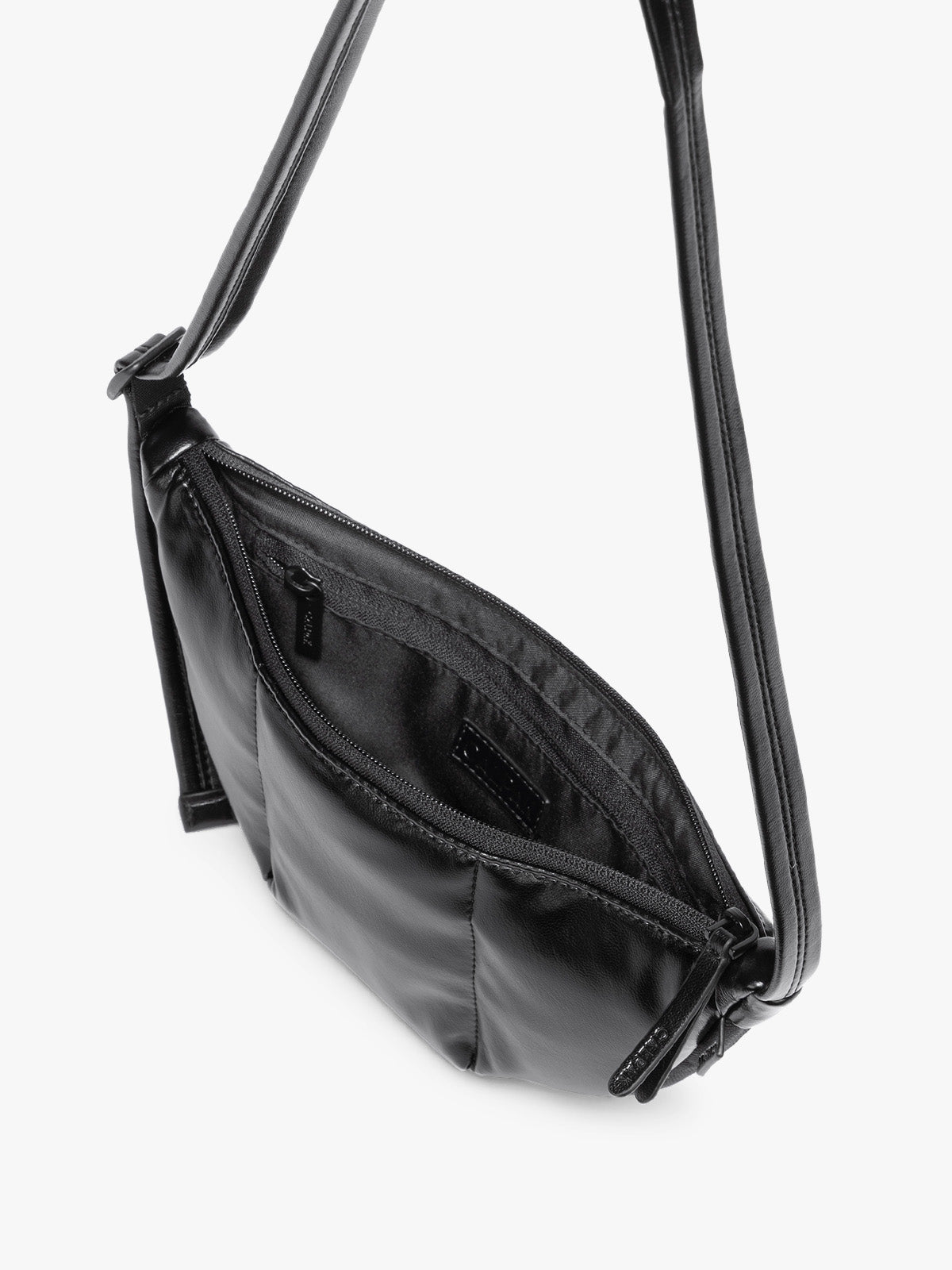 Luka Crescent Bag in Vegan Leather - Image 15