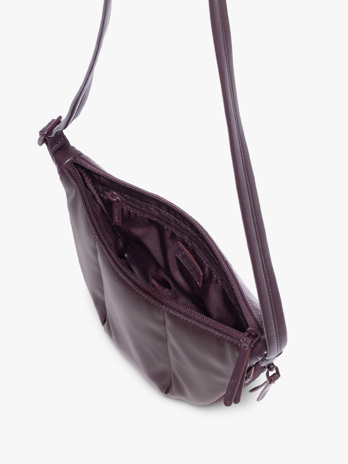 Luka Crescent Bag in Vegan Leather - Image 11