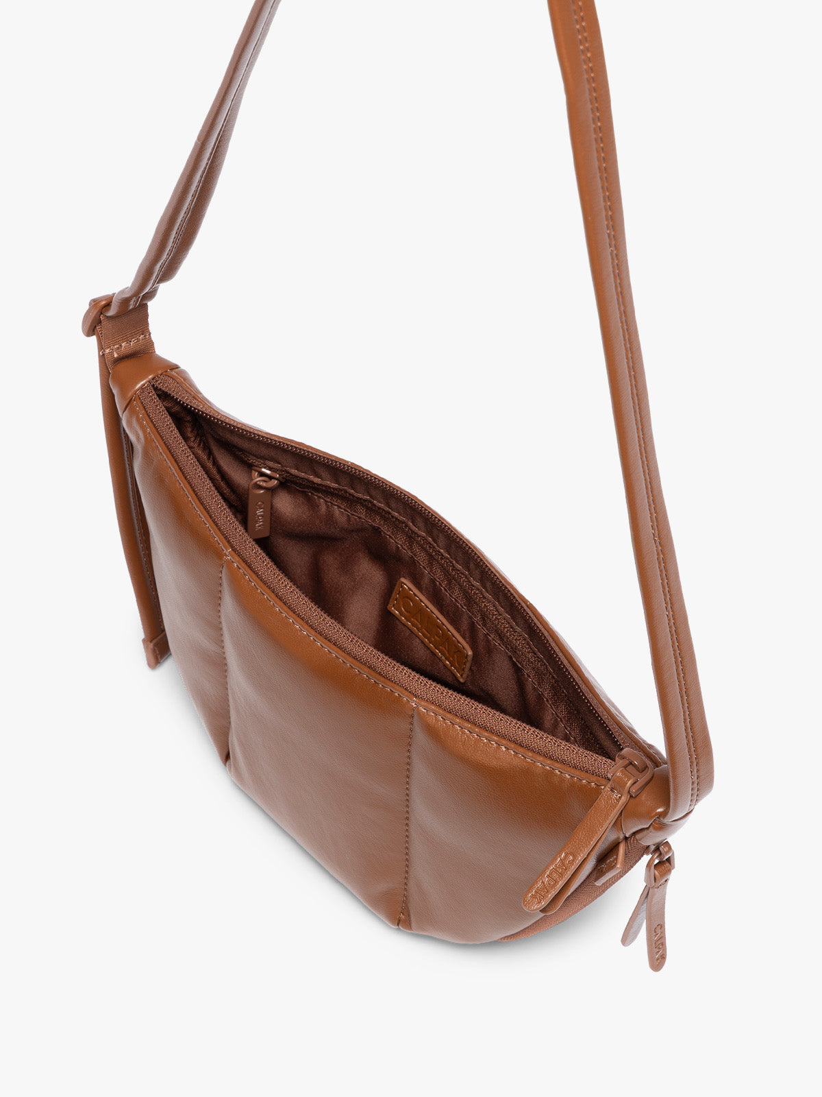 Luka Crescent Bag in Vegan Leather - Image 7