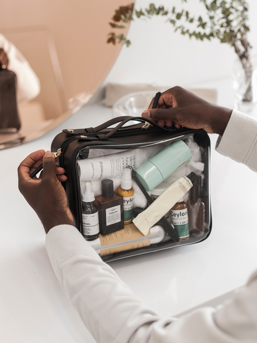Large Clear Cosmetics Case - Image 2