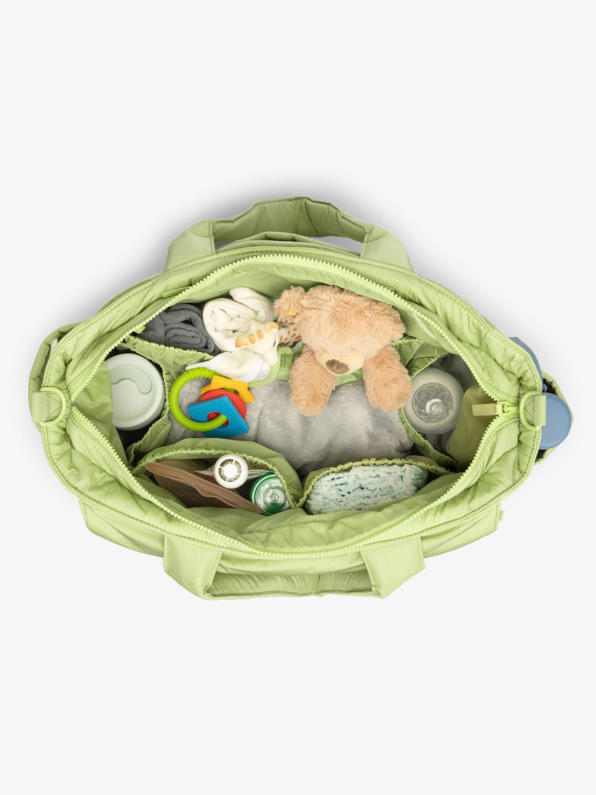 Diaper Tote Bag with Laptop Sleeve - Image 22