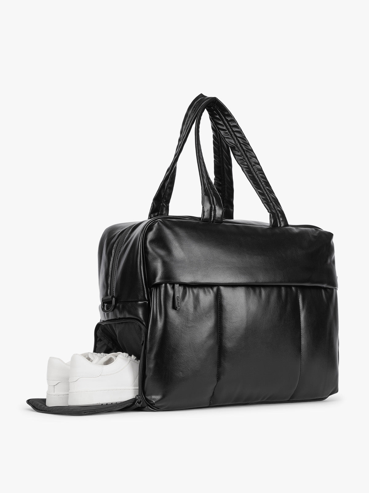 Luka Large Duffel in Vegan Leather - Image 10