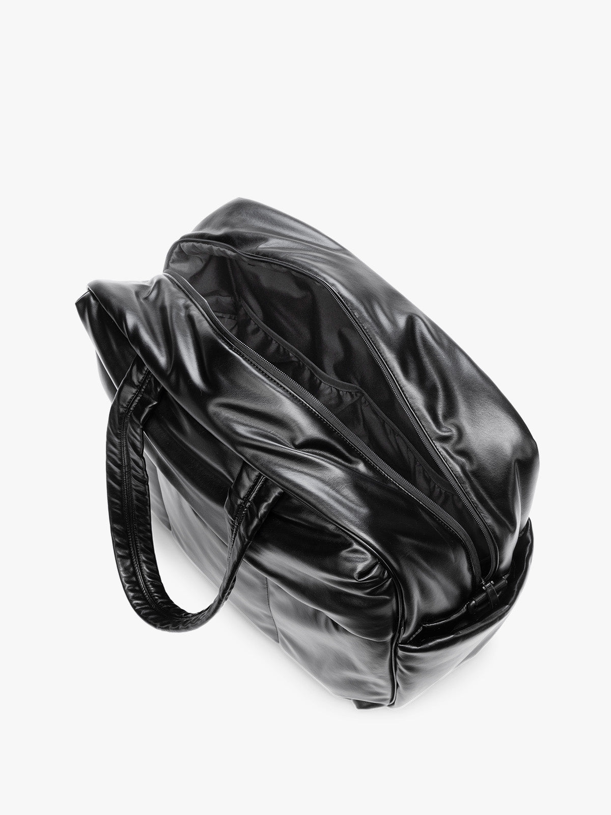 Luka Large Duffel in Vegan Leather - Image 9