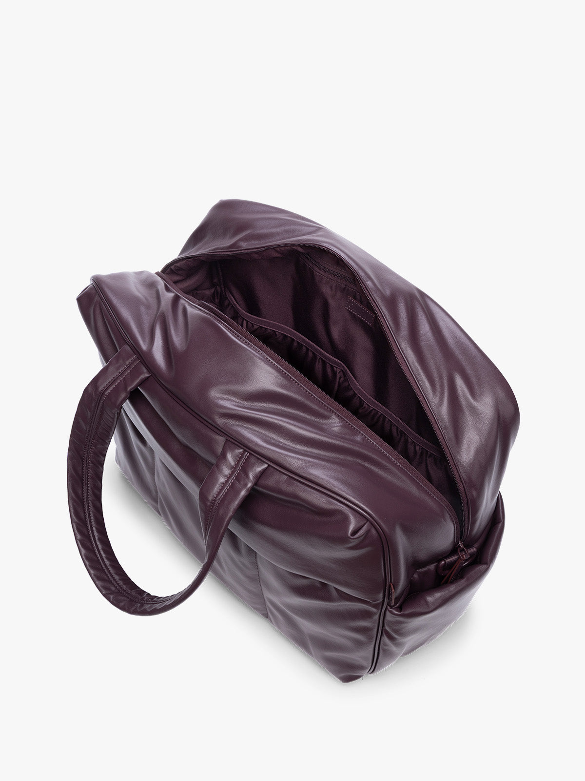 Luka Large Duffel in Vegan Leather - Image 14