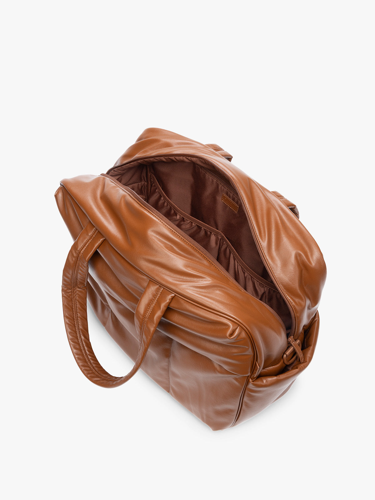 Luka Large Duffel in Vegan Leather - Image 3