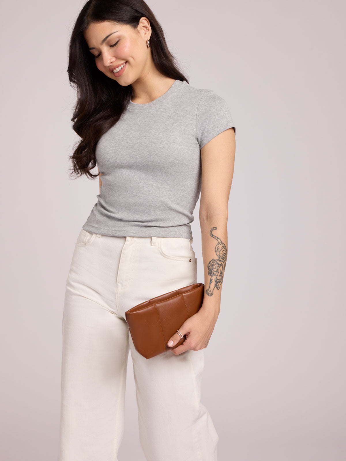 Luka 1-Quart Zip Pouch in Vegan Leather - Image 11