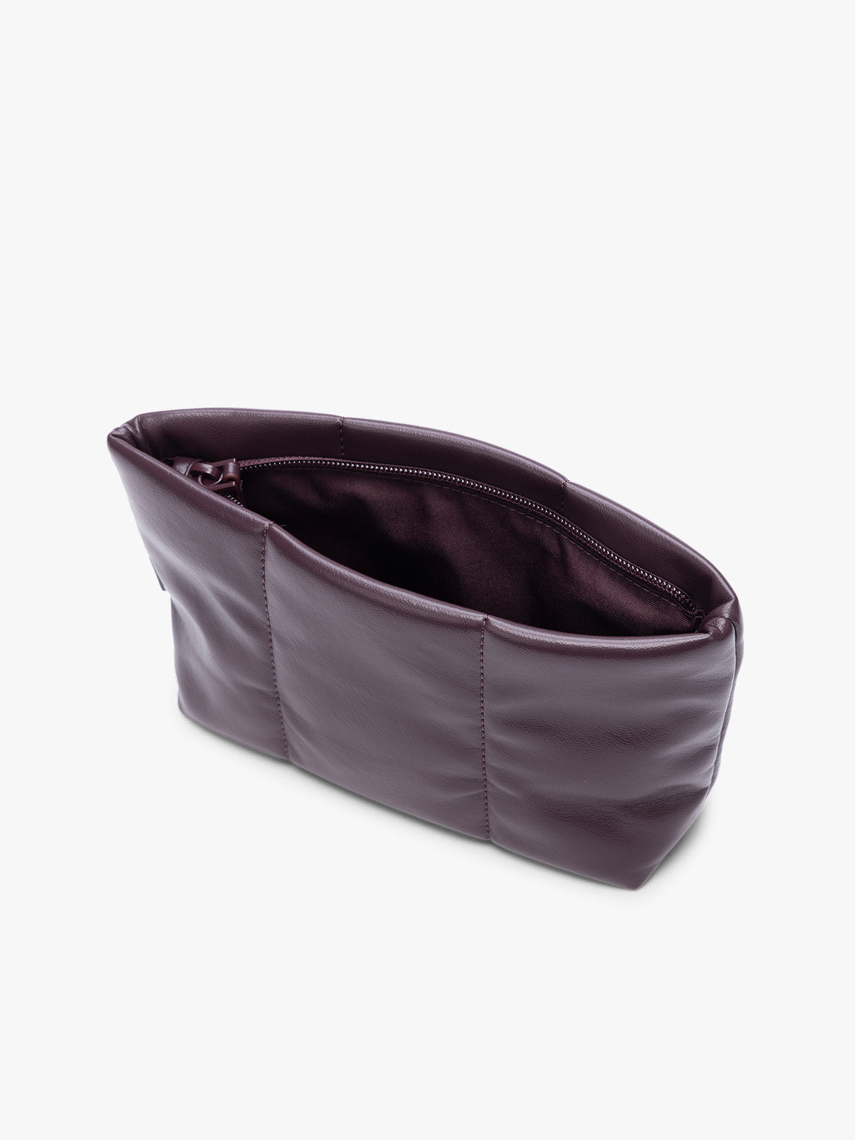 Luka 1-Quart Zip Pouch in Vegan Leather - Image 6